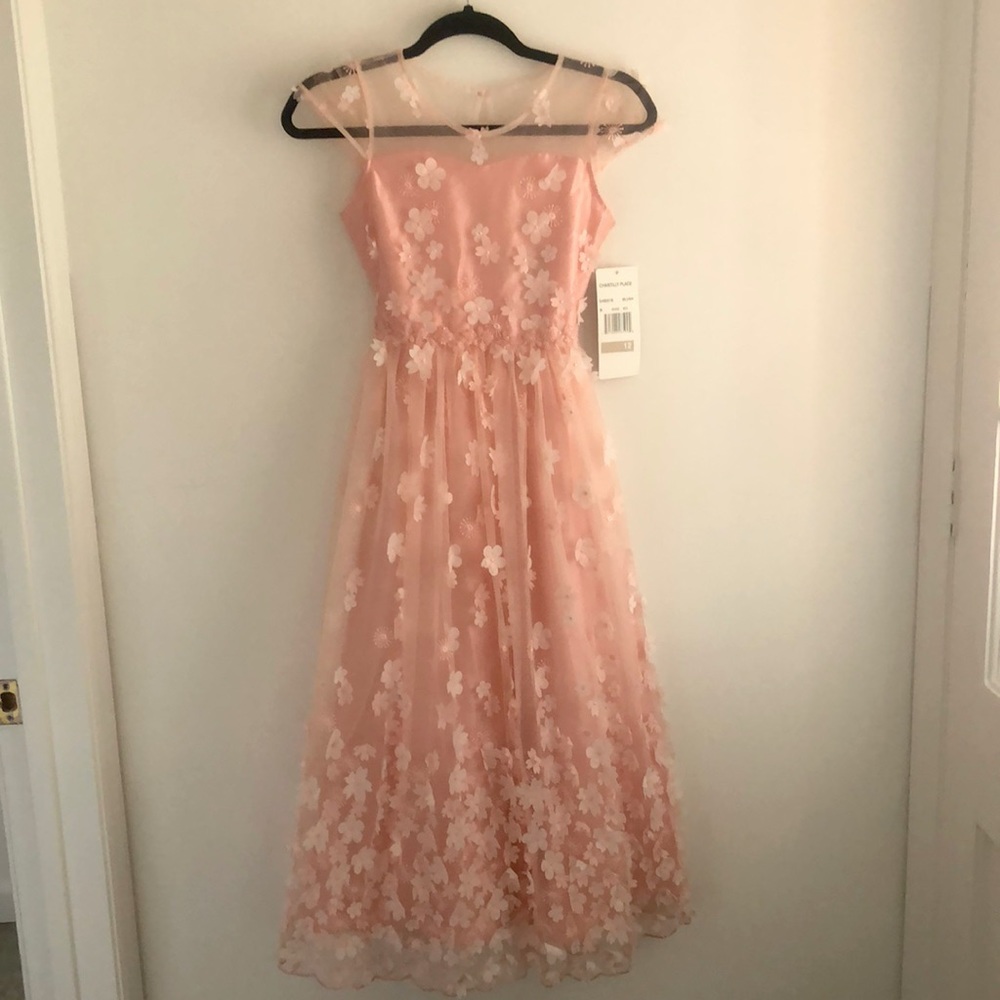 Size 12 kids blush dress
